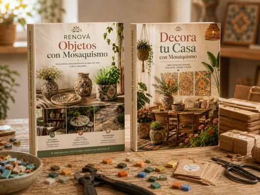 Renova tu casa con mosaiquismo + Renova objetos viejos con mosaiquismo